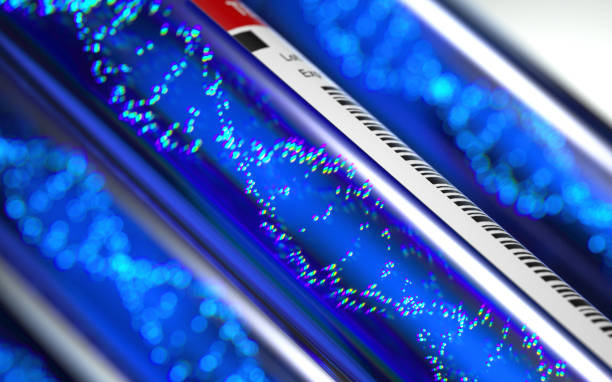 istock Test tube with DNA 1138371438