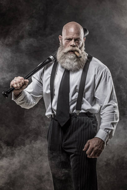 istock Senior Gangster Mafia Man 1138373505