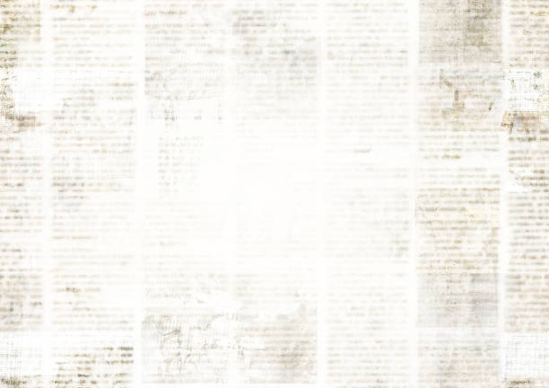 istock Newspaper with old grunge vintage unreadable paper texture background 1138374631