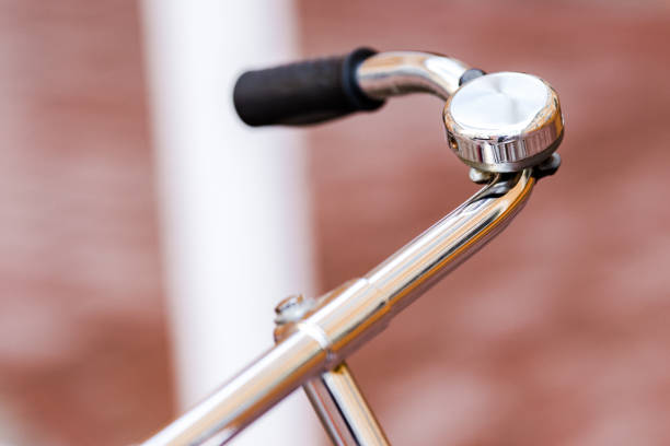 istock Retro style Bicycle with chrome details 1138376684