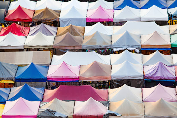 istock colorful Night Train Market Ratchada, Bangkok, Thailand 1138377744