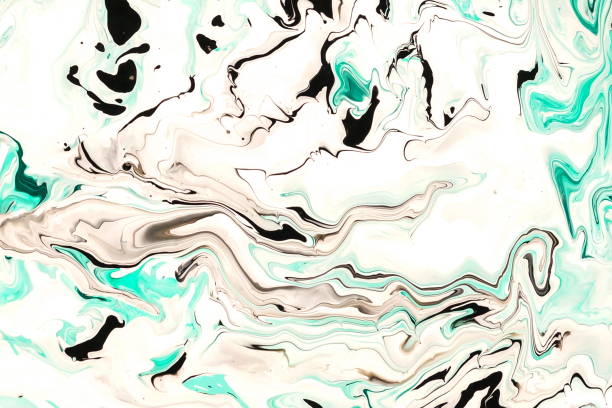 istock Abstract mixed painting acrylic texture with marble pattern .Abstract colorful background, wallpaper. Mixing paints. 1138387657