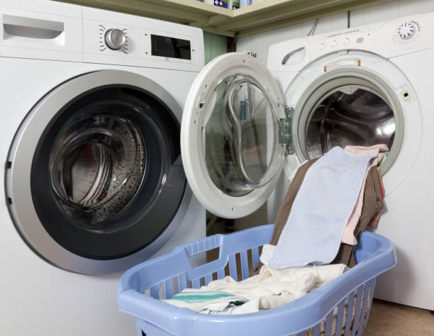 istock Two Washing Machines in the Laundry 1138388982