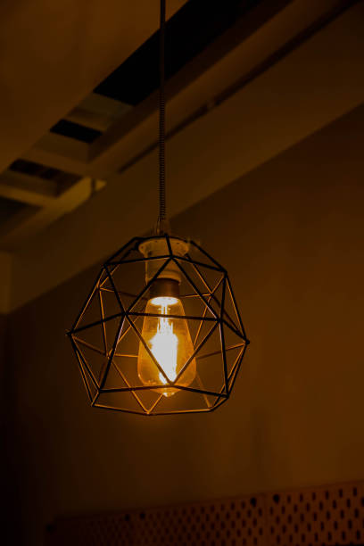 istock Modern design of ceiling lamp 1138389401