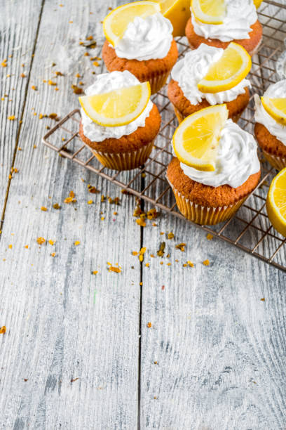 istock Homemade lemon cupcakes 1138389660