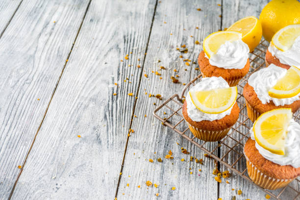 istock Homemade lemon cupcakes 1138390240