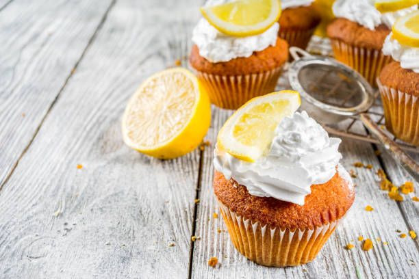 istock Homemade lemon cupcakes 1138390244