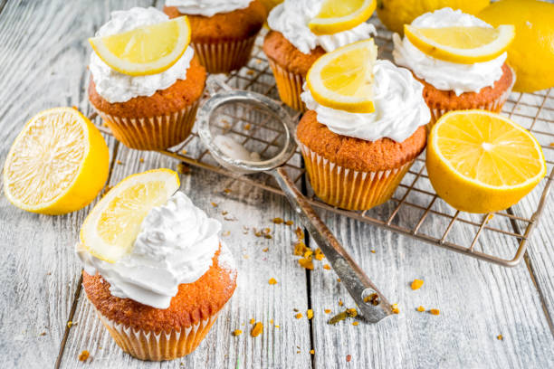 istock Homemade lemon cupcakes 1138390277