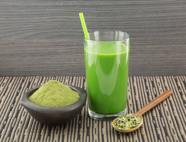 istock Moringa green juice - Moringa oleifera 1138390781