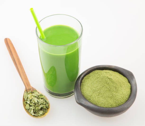 istock Moringa green juice - Moringa oleifera 1138392194