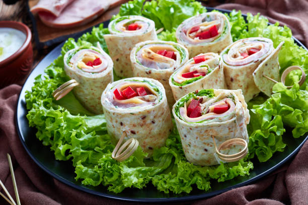 istock close-up of sliced whole grain flatbread wraps 1138393358