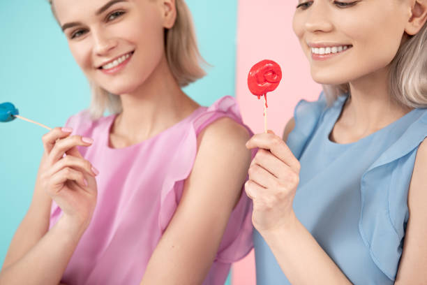 istock Glad ladies remembering taste of childhood 1138393505