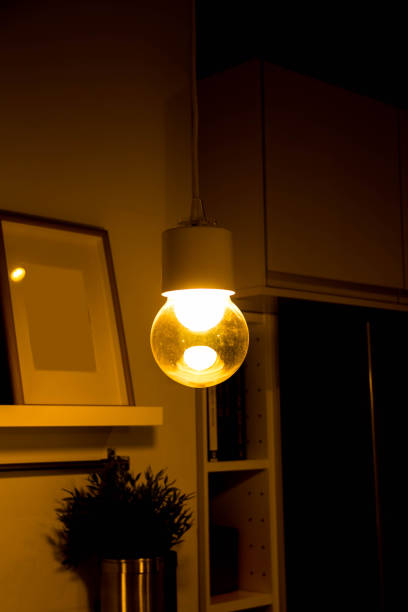istock Modern design of ceiling lamp 1138393776