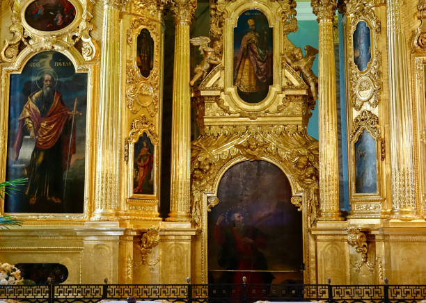 istock Interior of the Peter and Paulus Cathedral 1138394018
