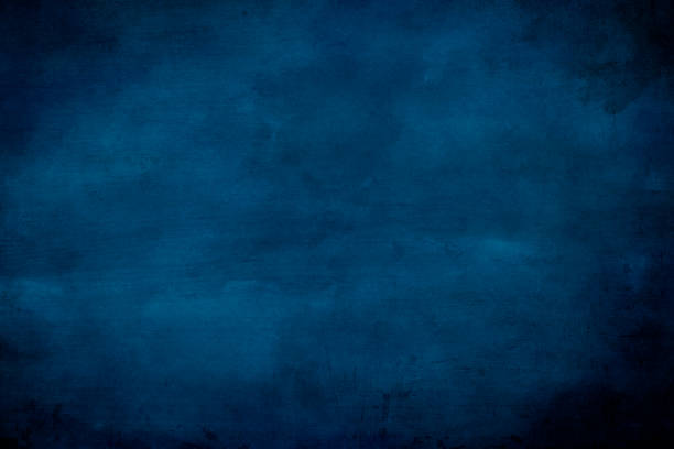 blauer abstrakter hintergrund oder textur - paper old painted image black stock-fotos und bilder