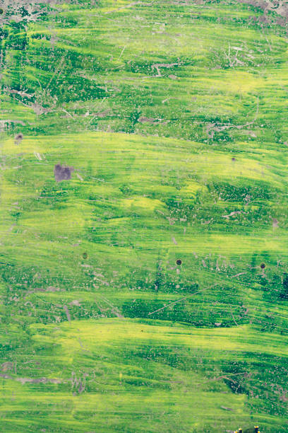 istock Old green grungy metallic wall detail 1138395457