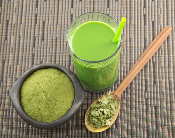 istock Moringa green juice - Moringa oleifera 1138395731