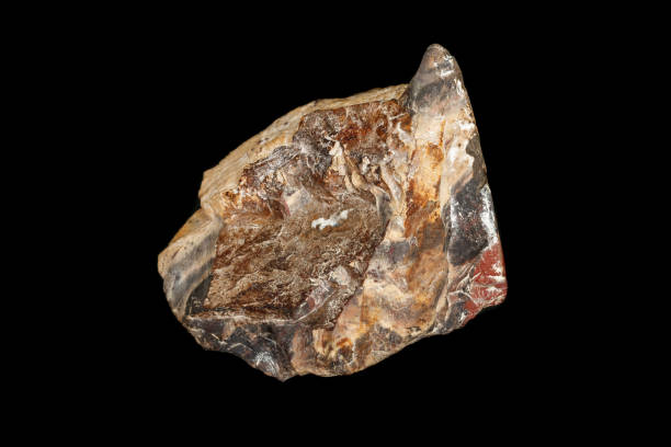 istock macro stone mineral jasper on black background 1138397164