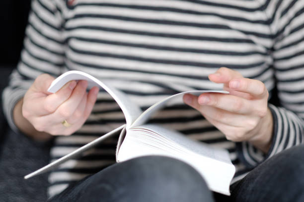 A man with a book in his hands