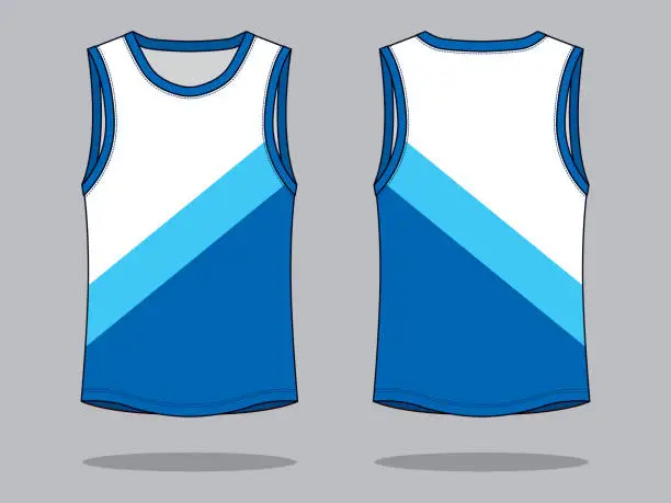 Vector illustration of Tank Top Design Vector