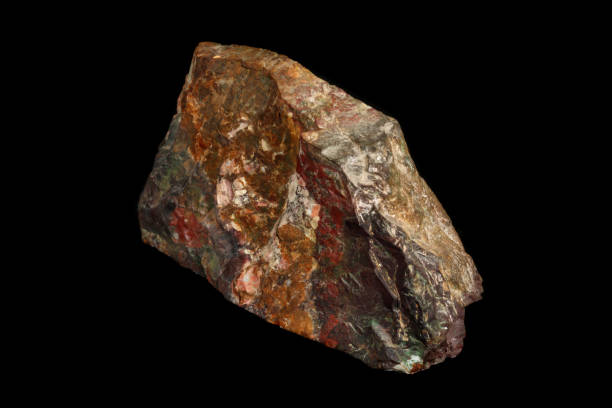 istock macro stone mineral jasper on black background 1138398438