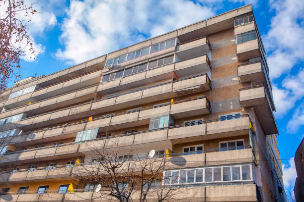 istock residential building in Romania 1138400863
