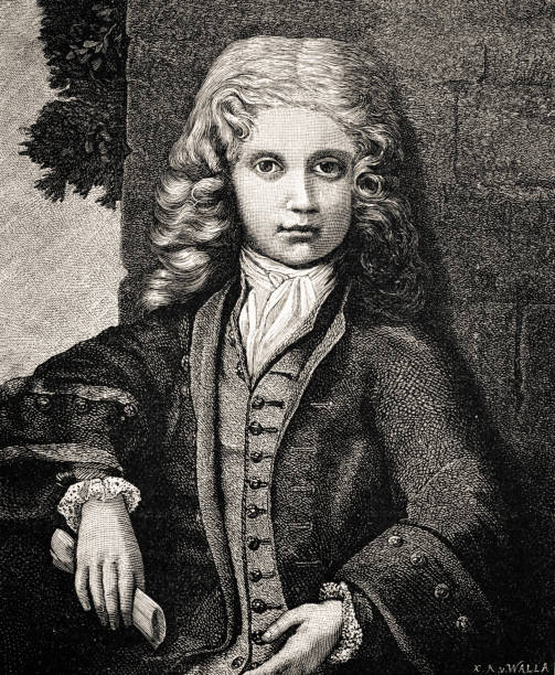 illustrations, cliparts, dessins animés et icônes de wolfgang amadeus mozart-illustration à partir de 1884 - enfant prodige