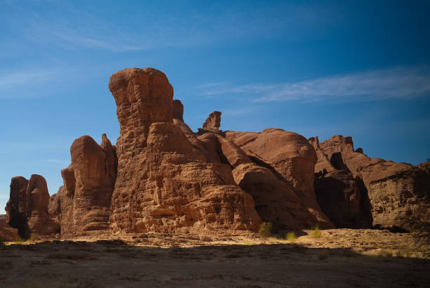 istock Abstract Rock formation at plateau Ennedi in Terkei valley in Chad 1138417607