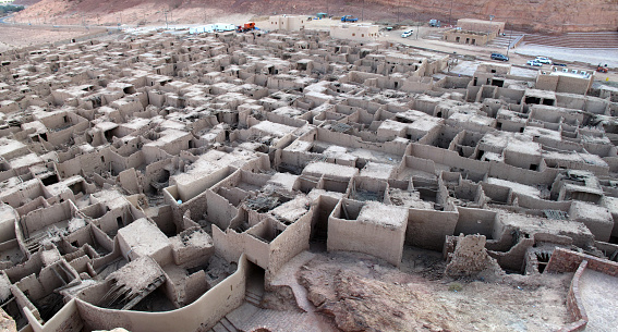 Remains of the ancient city of  Al- ´Ula near Madain Saleh in Saudi Arabia (KSA)