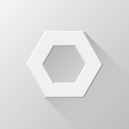 Polygon Button White Abstract Polygon Button Template Stock Illustration - Download ...