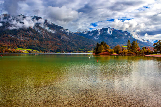 istock Wolfgangsee lake, Saint Gilgen, Austria 1138425839