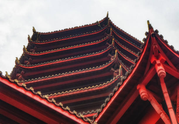 istock Laojun Pavilion - Summit of Mount Qingcheng 1138426856