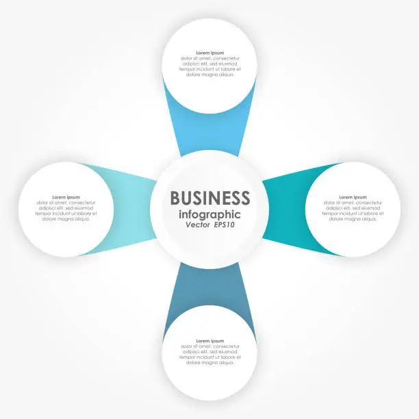 Vector illustration of info graphic for business concepts