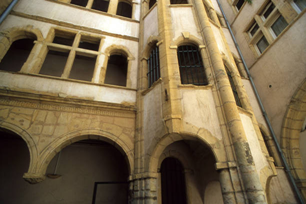 istock Beautiful courtyard in old Lyon 1138429572