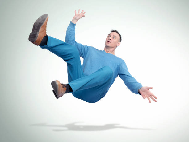 istock Situation, the man is falling. Concept of an accident 1138433217