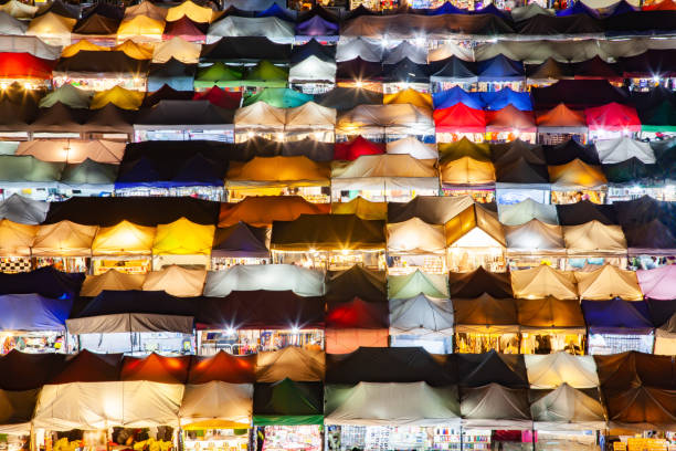 istock colorful Night Train Market Ratchada, Bangkok, Thailand 1138434497