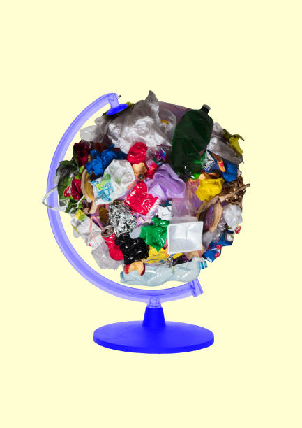 istock Dirty planet. Modern design. Contemporary art collage. 1138436806