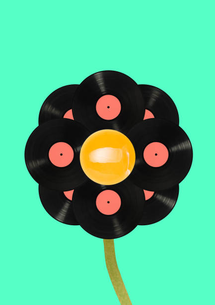 istock Vinyl records. Modern design. Contemporary art collage. 1138436813