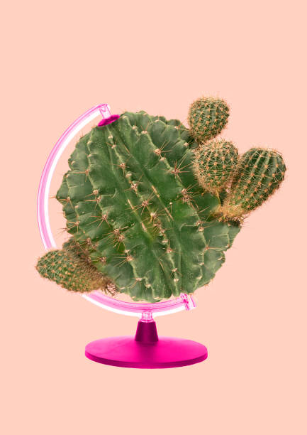 istock Green-friendly planet. Modern design. Contemporary art collage. 1138436816