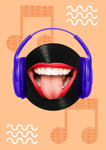 istock Music - how it tastes. Modern design. Contemporary art collage. 1138436822