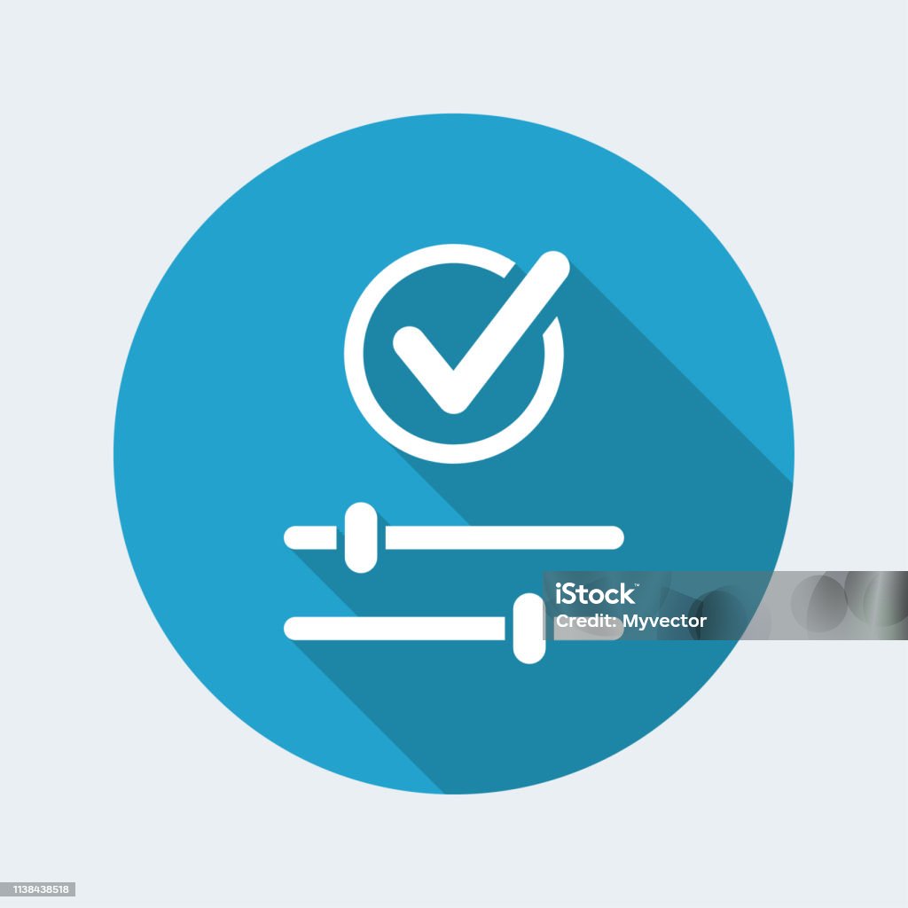 Customized Levels Setting Check Stock Illustration - Download Image Now ...