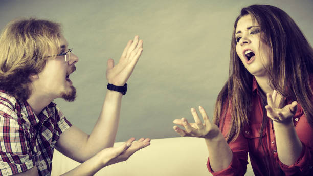 istock Man and woman having fight 1138438657
