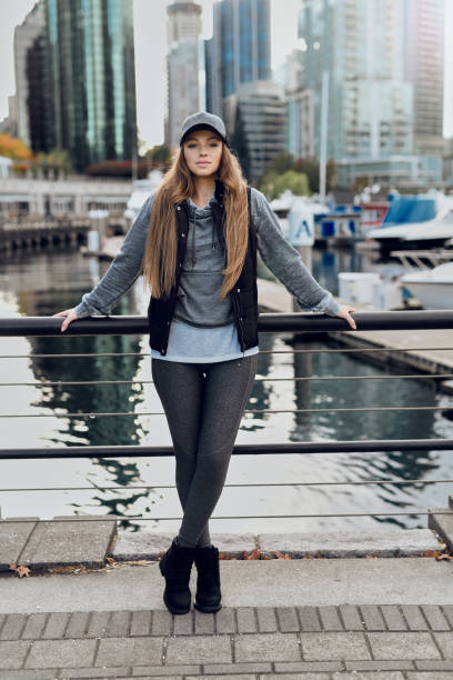 istock Young woman enjoying Vancouver during the autumn 1138440340