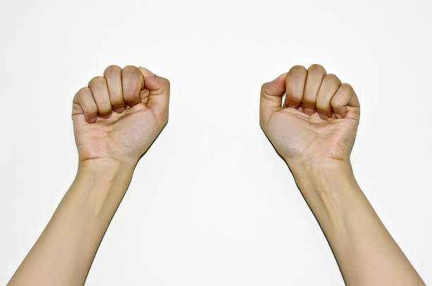 istock Woman's hand with fist gesture 1138444280