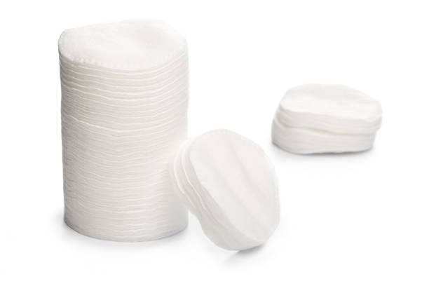 istock Cotton swabs isolated on a white background. Cotton disks 1138444441