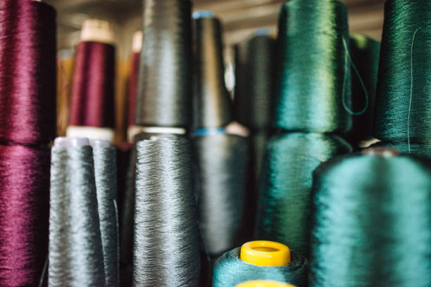 cotton mill close up