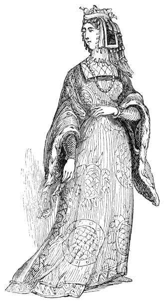margaret von anjou, königin von england (15. jahrhundert) - 15 th century stock-grafiken, -clipart, -cartoons und -symbole
