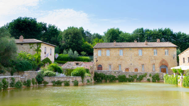 istock Bagno Vignoni main square view, Tuscany, Italy 1138458543