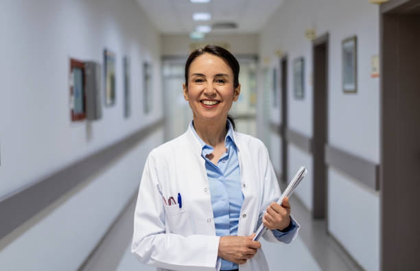 Medical Doctor Indoors Portraits stock photo
