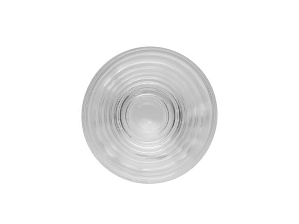 istock empty shot glass top view isolated on a white background 1138464220